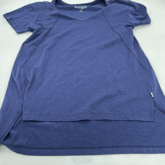 Koolaburra by Ugg blue high low basic short sleeve shirt size small - Picture 1 of 3